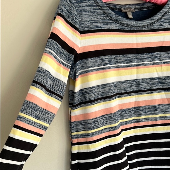 Talbots XS Multicolored Striped Sheath Dress - Picture 4 of 5